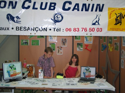 NOTRE PARTICIPATION À LA FOIRE COMTOISE 2009